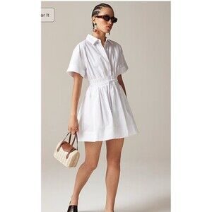 J. Crew Factory White Mini Dress